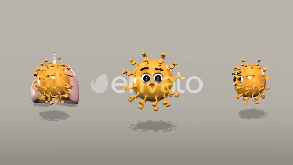 Emoji Coronavirus Animation Kit Videohive 26635531 After Effects Image 9