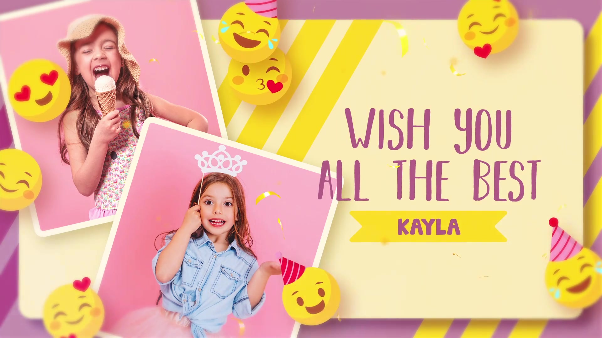 Emoji Happy Birthday Videohive 33517928 After Effects Image 4