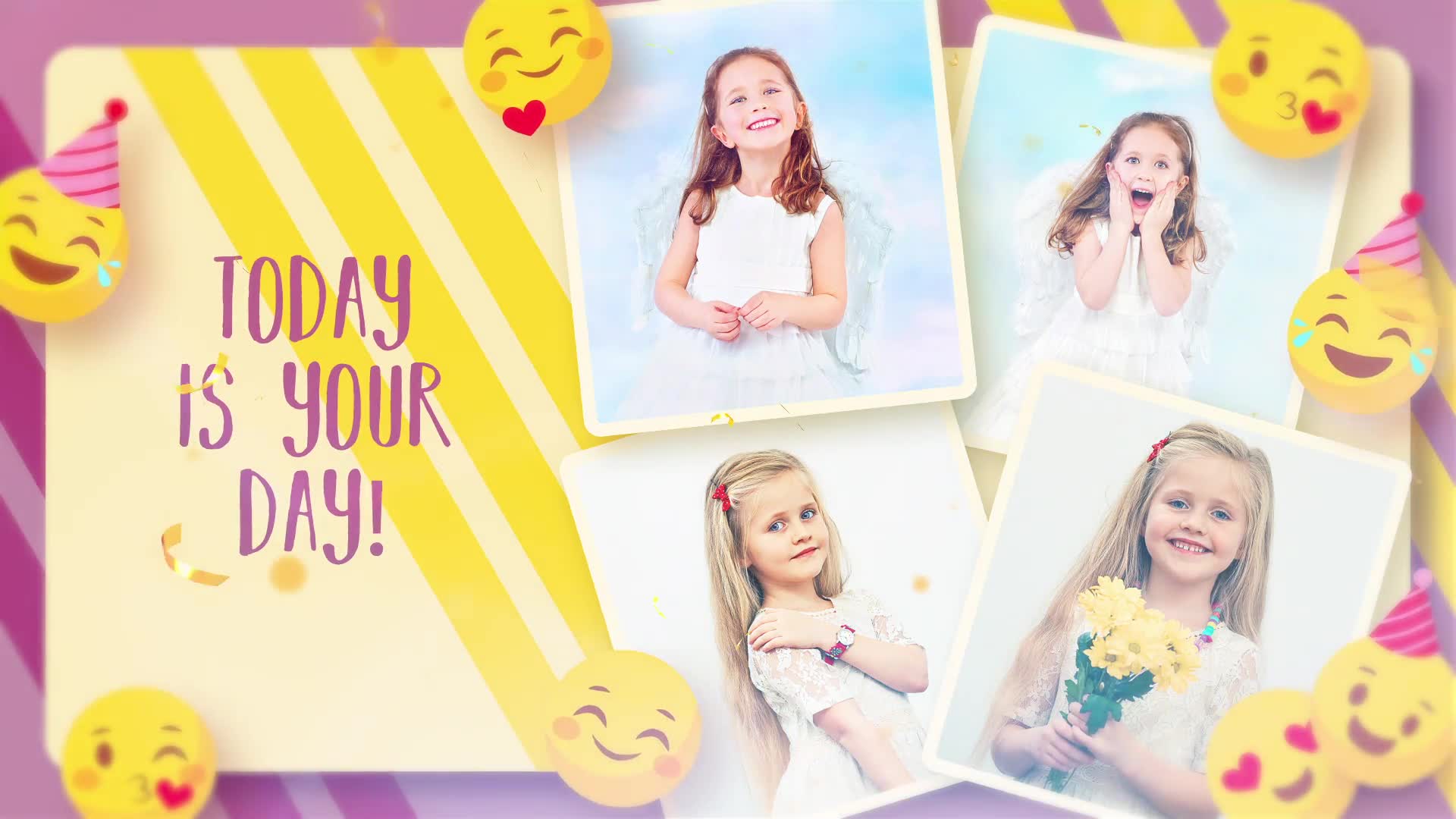 Emoji Happy Birthday Videohive 33517928 After Effects Image 7