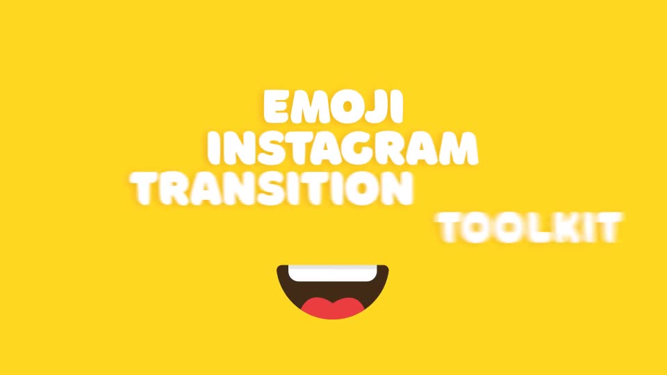 Emoji Instagram Transition Toolkit Videohive 22437993 After Effects Image 1