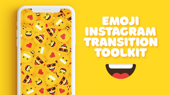 Emoji Instagram Transition Toolkit - 22437993 Download Videohive