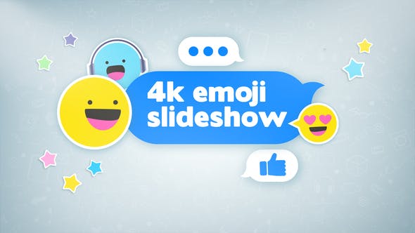 Emoji Kids And Teens Intro Opener 4K - Download 36509557 Videohive