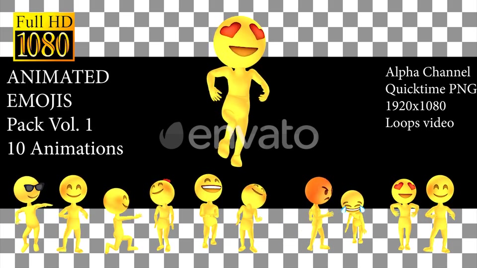 Emojis Pack - Download Videohive 22152066