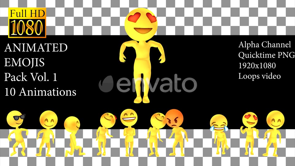 Emojis Pack - Download Videohive 22152066