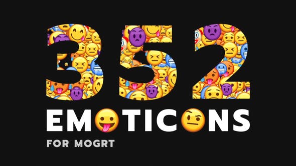 Emoticon Animated Emojis Pack - Videohive Download 28231919