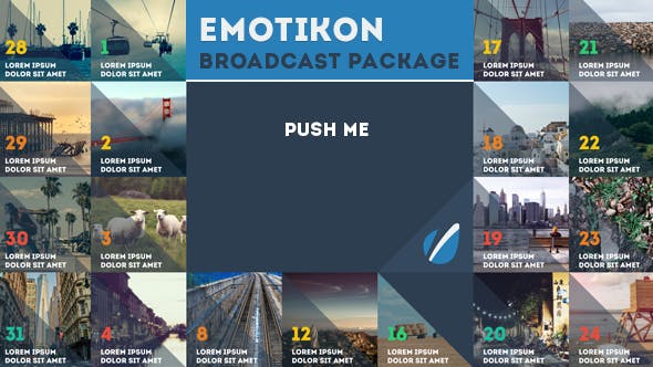 Emotikon Broadcast Package - 8752485 Videohive Download