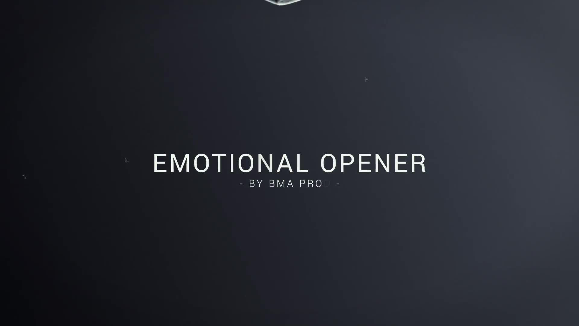 Emotional Opener Videohive 17773572 After Effects Image 1