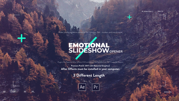 Emotional Slideshow I Opener I Premiere Pro - Download Videohive 22087808