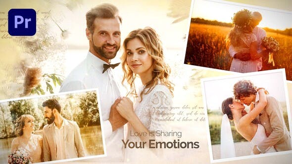 Emotional Wedding Slideshow | Romantic Love Story | MOGRT - Download Videohive 37226203