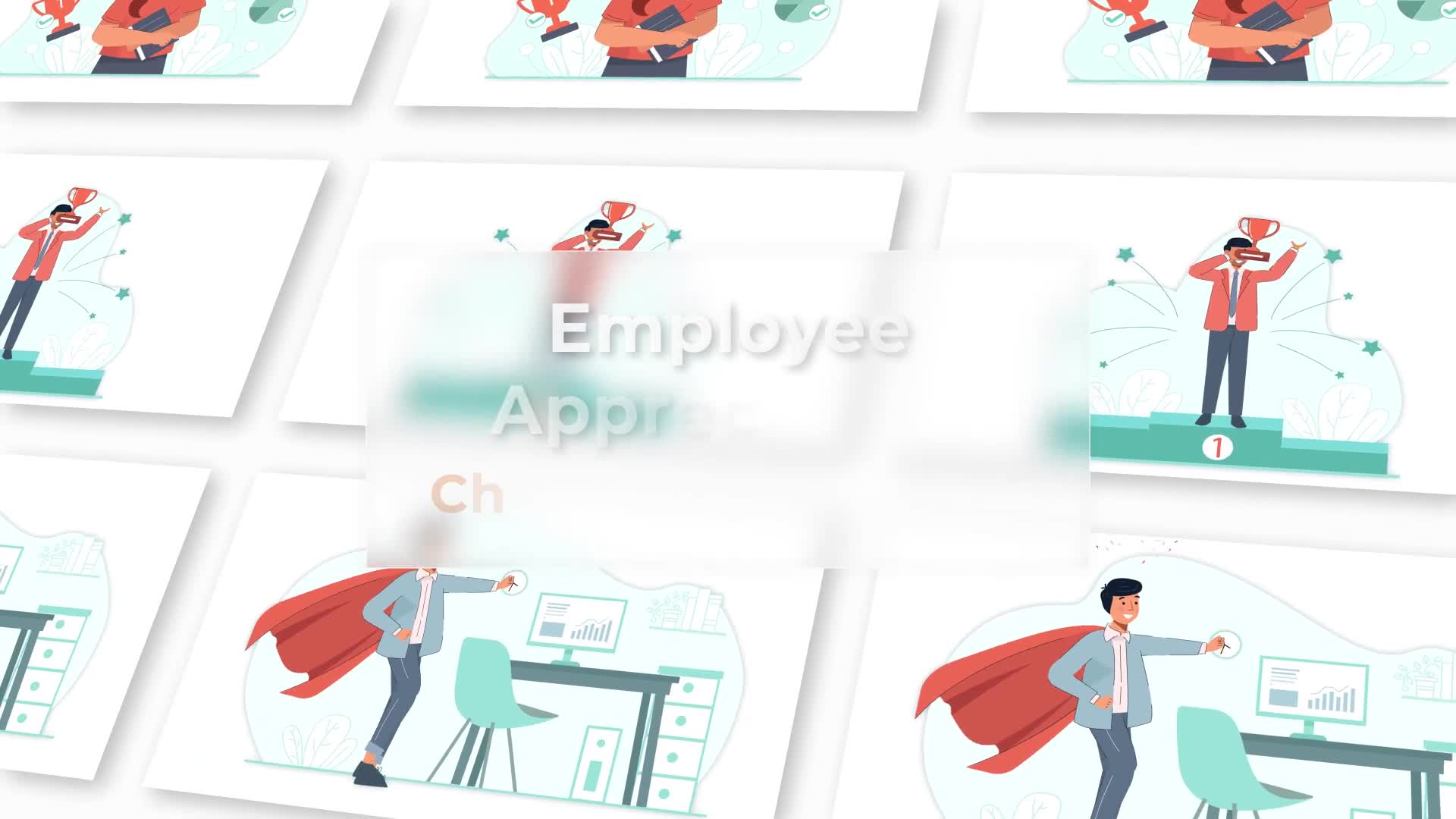 Employee Appreciation Character Animation Scene Pack Videohive 37070993 After Effects Image 1