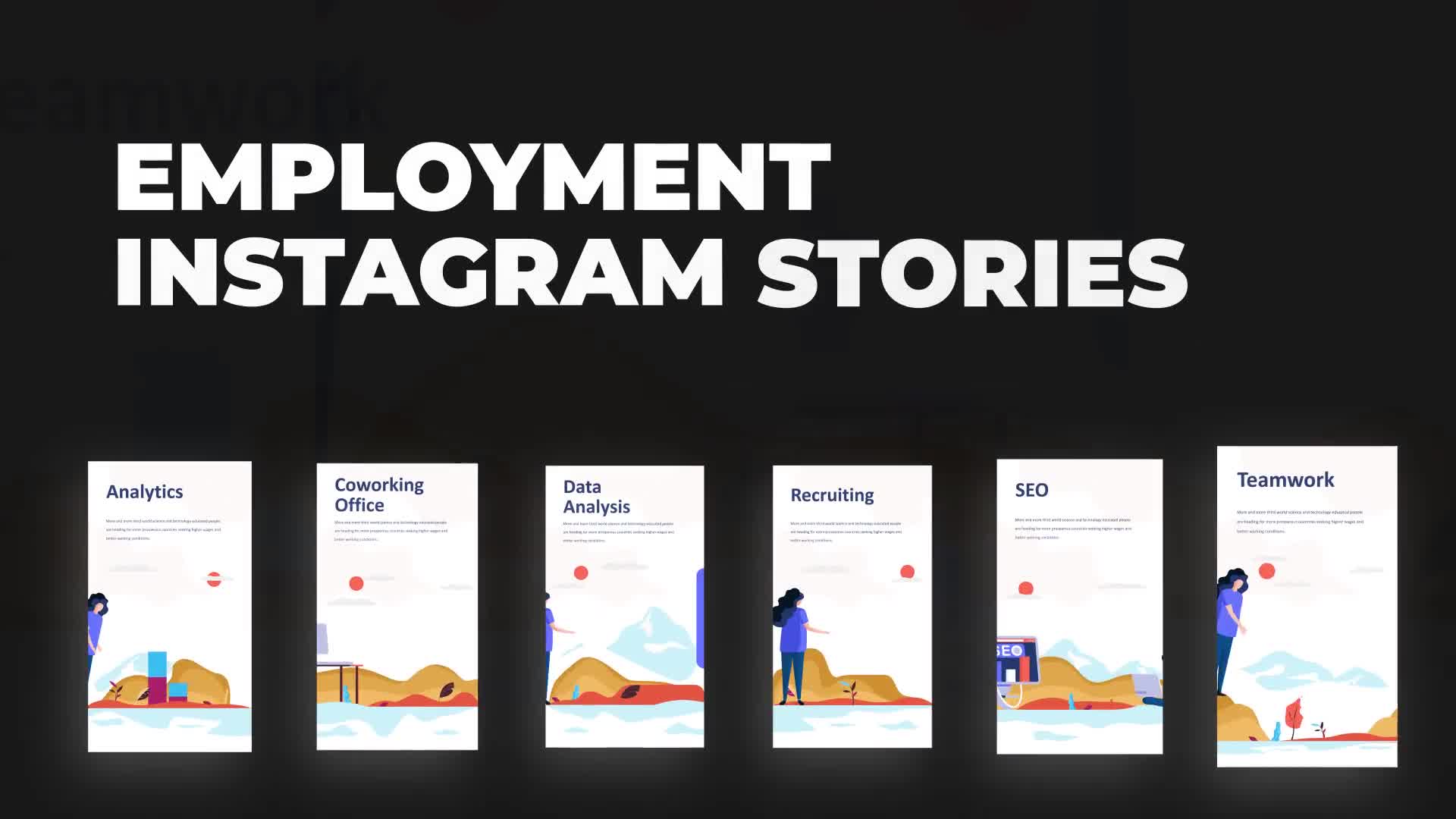 Employment Instagram Stories Videohive 30335696 Premiere Pro Image 1