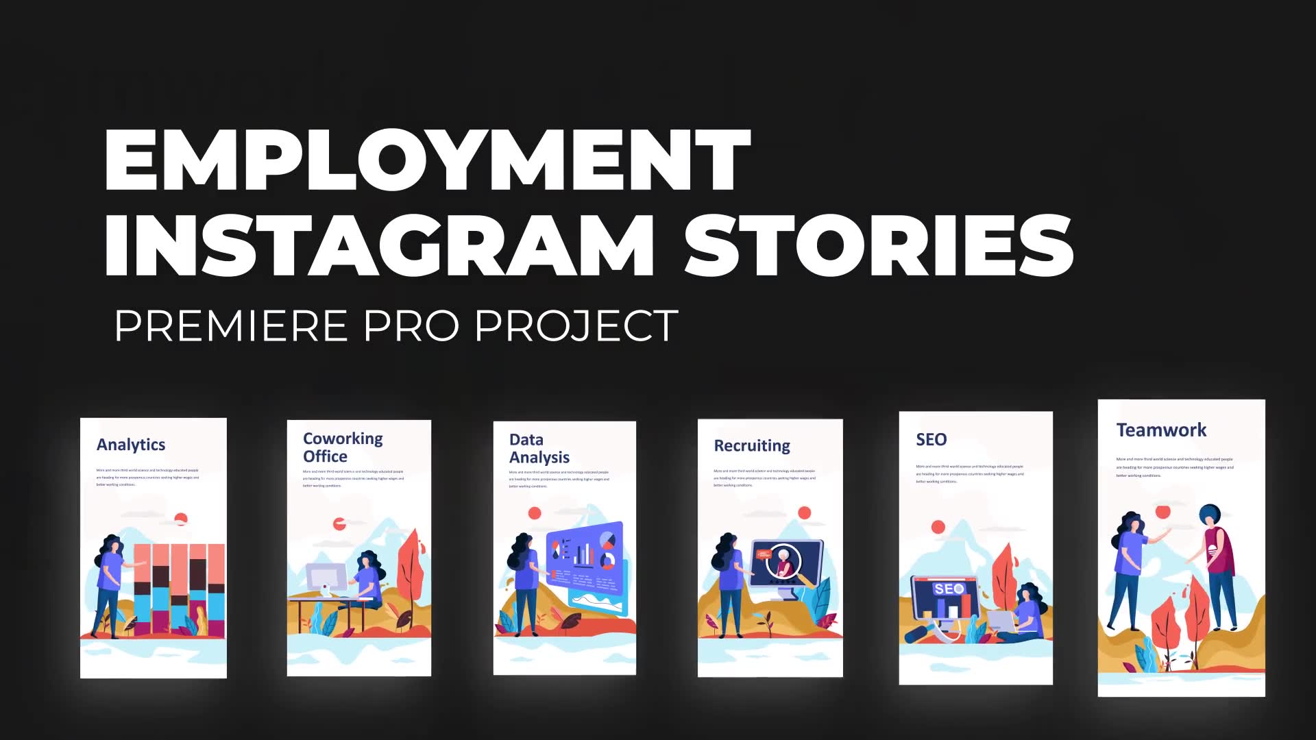 Employment Instagram Stories Videohive 30335696 Premiere Pro Image 3