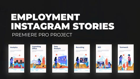 Employment Instagram Stories - Videohive Download 30335696