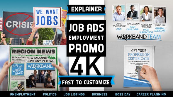 Employment Job Career Work Hiring - Download Videohive 29874015