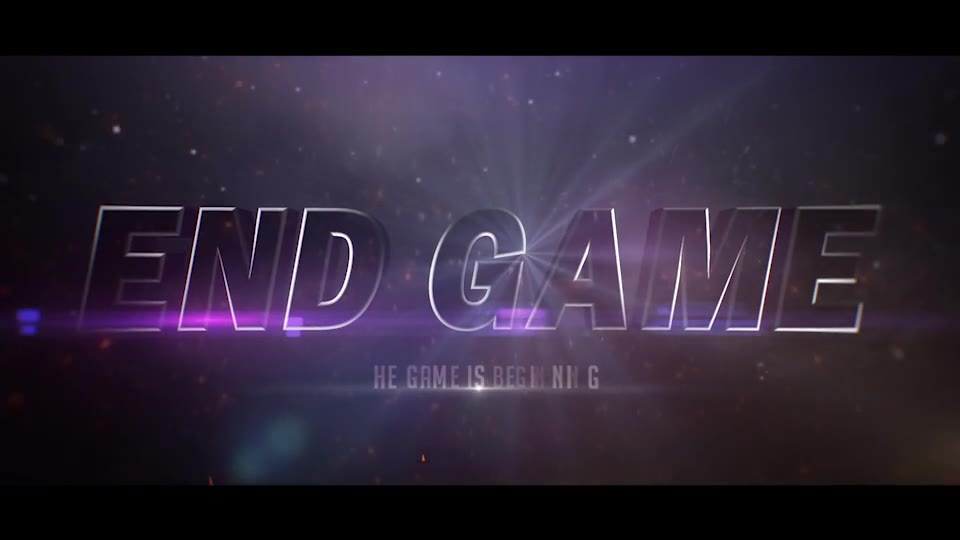End Game Epic Trailer 3D Videohive 23782122 After Effects Image 2