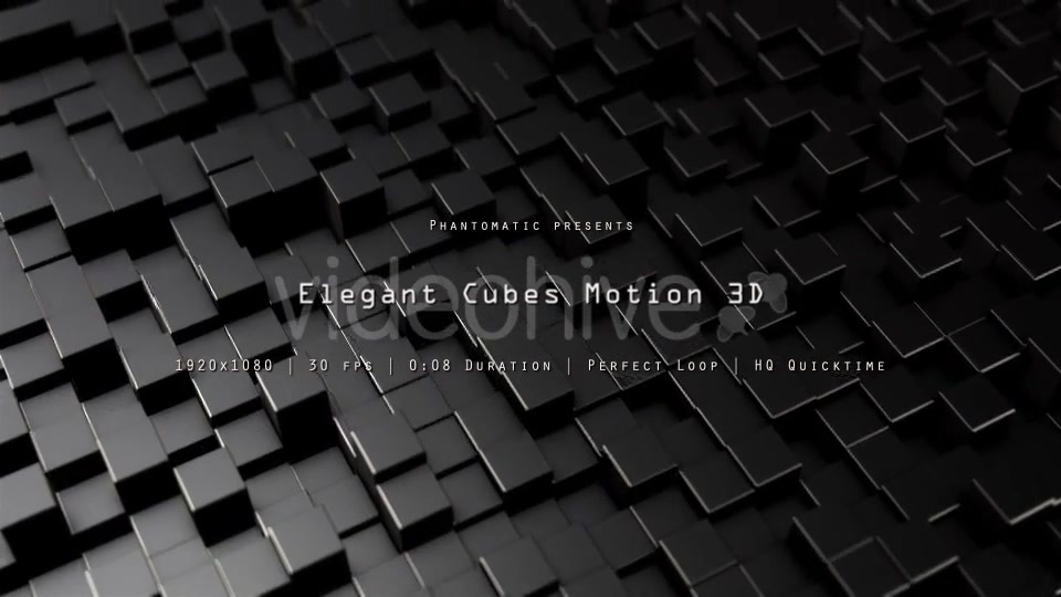 Endless Cubes Motion 7 - Download Videohive 19566483
