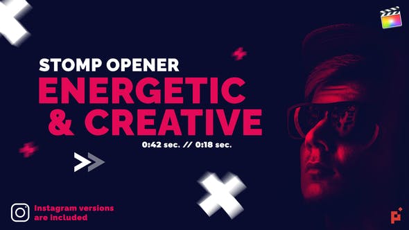 Energetic And Creative | Stomp Opener | For Final Cut & Apple Motion - Videohive Download 29284056