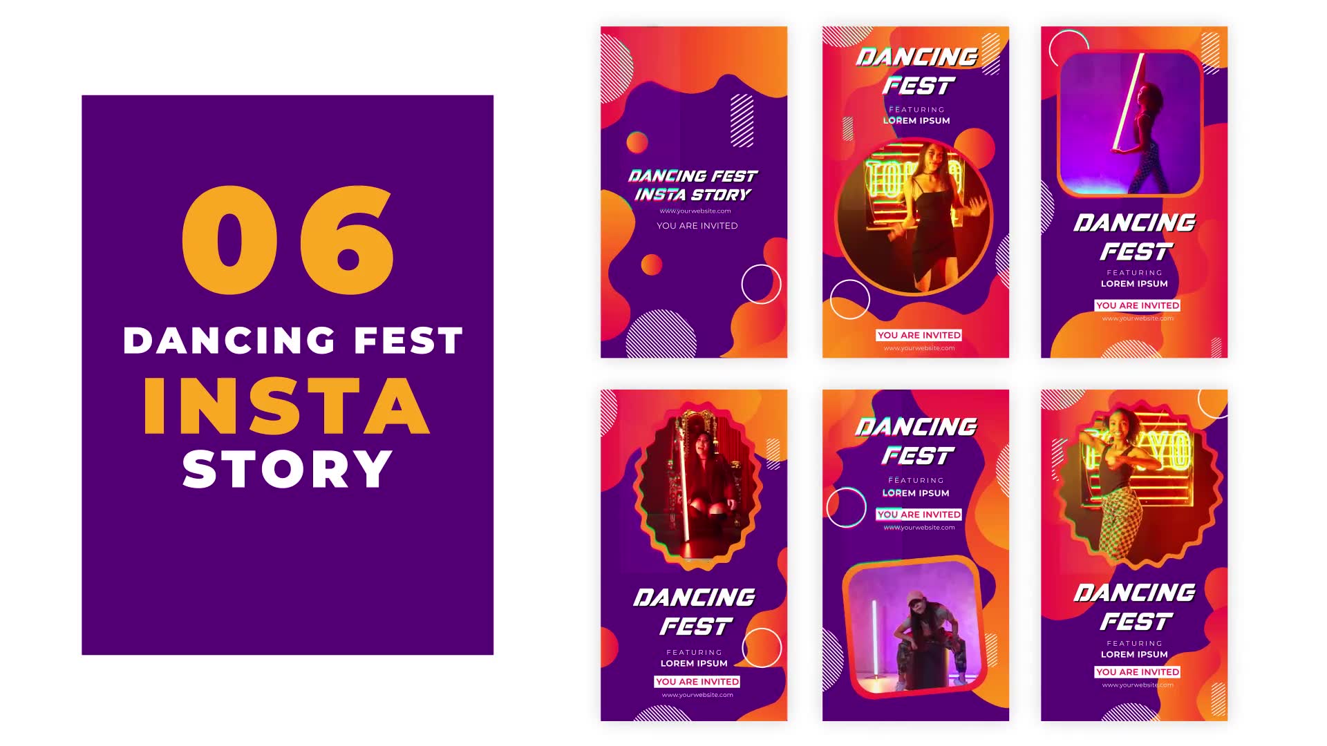 Energetic Dancing Festival Instagram Story Videohive 39215874 After Effects Image 3