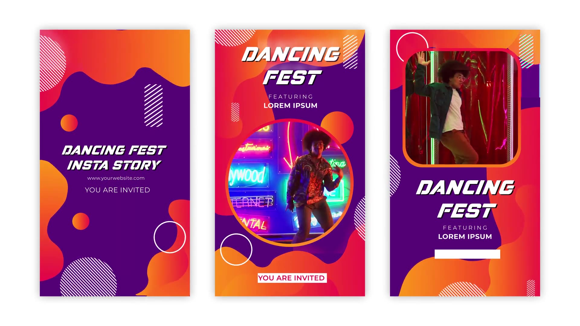 Energetic Dancing Festival Instagram Story Videohive 39215874 After Effects Image 5