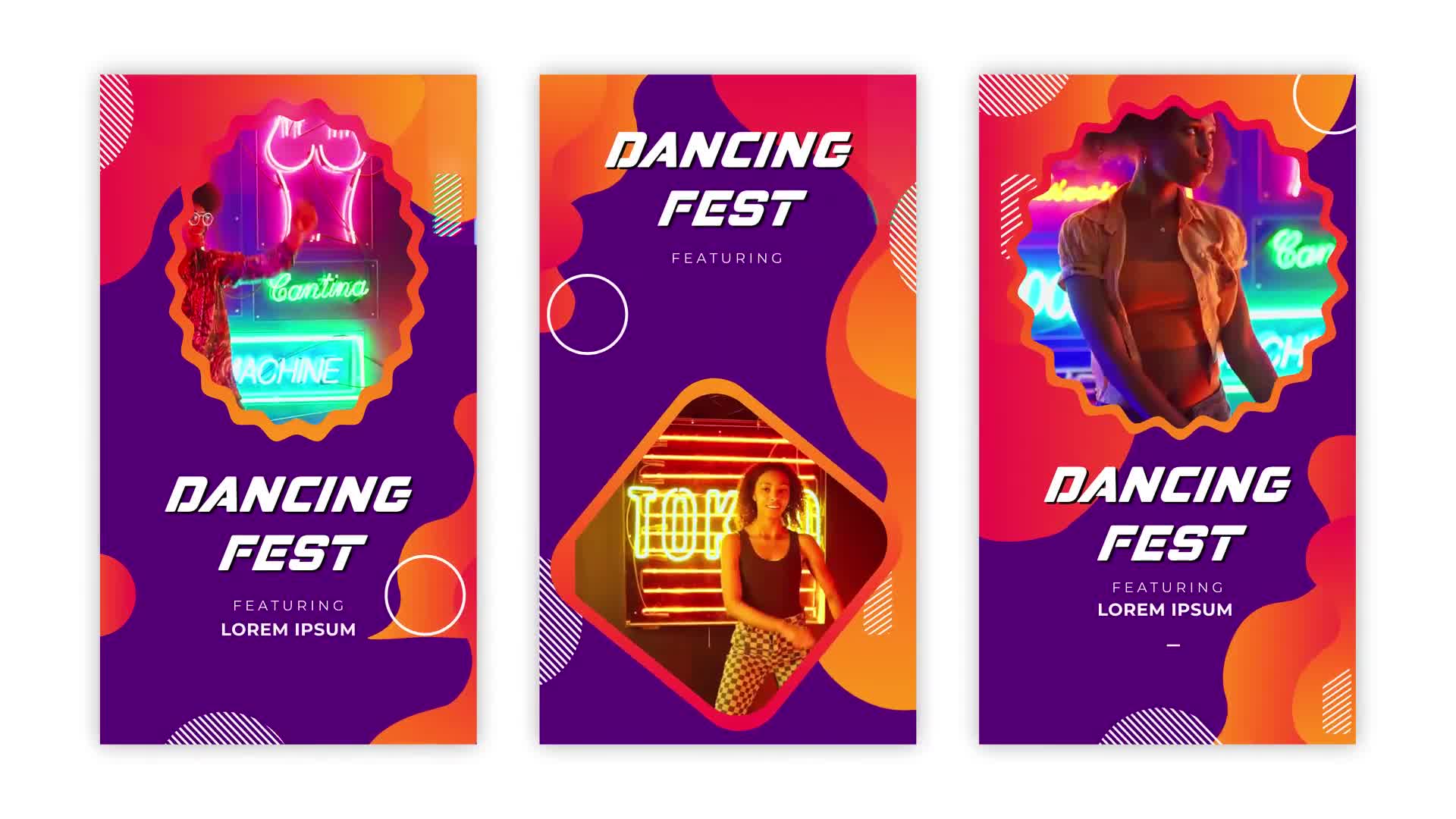 Energetic Dancing Festival Instagram Story Videohive 39215874 After Effects Image 8