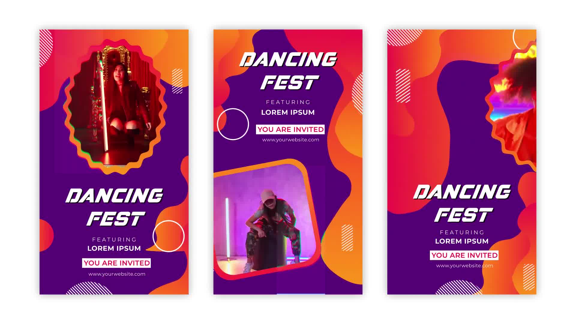 Energetic Dancing Festival Instagram Story Videohive 39215874 After Effects Image 9