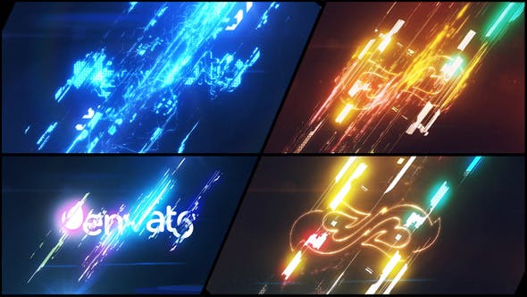 Energetic Glitch Impact Logo - Download 22197045 Videohive