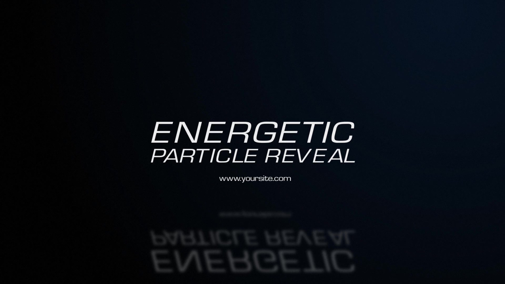 Energetic Particle Reveal - Download Videohive 7157708