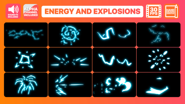 Energy And Explosion Elements - Download Videohive 22125709