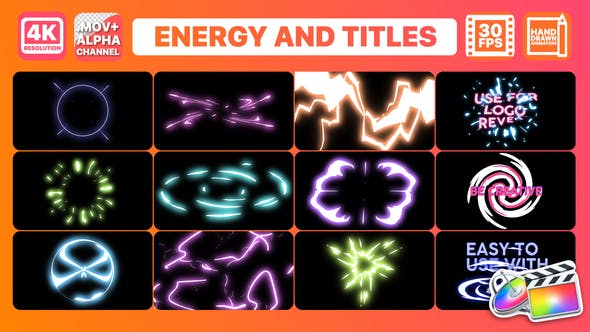 Energy And Titles | FCPX - Download Videohive 26591948