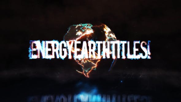 Energy Earth Titles - 27562979 Download Videohive