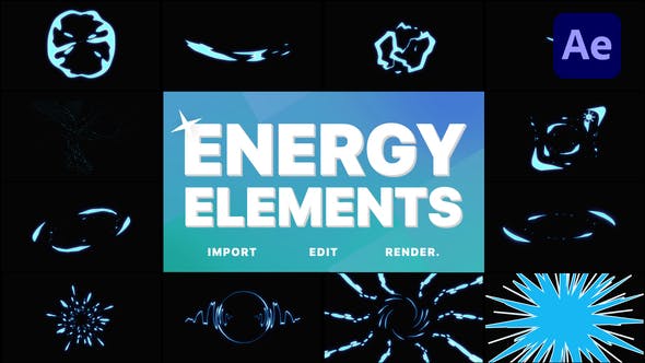 Energy Elements | After Effects - Videohive Download 31326565