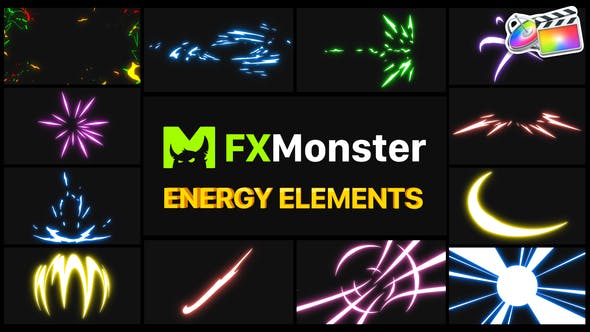 Energy Elements | FCPX - Download 27597368 Videohive