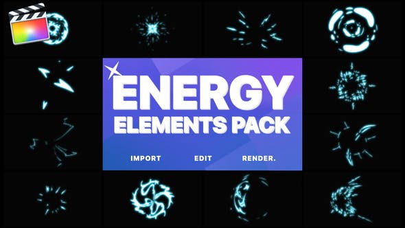 Energy Elements | Final Cut - Videohive Download 23696108