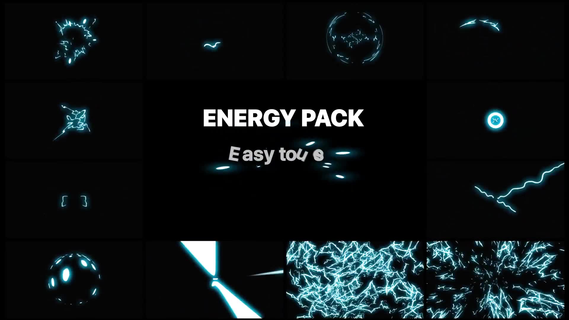 energy explosion elements after effects download