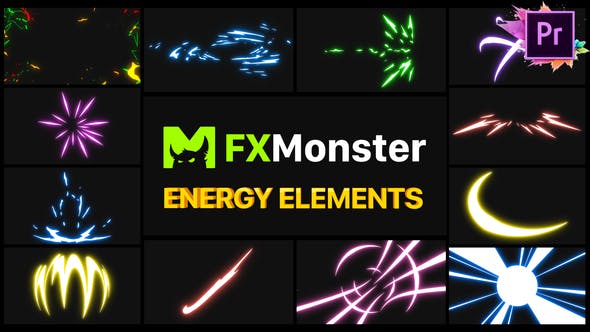 Energy Elements | Premiere Pro MOGRT - Videohive 27597354 Download