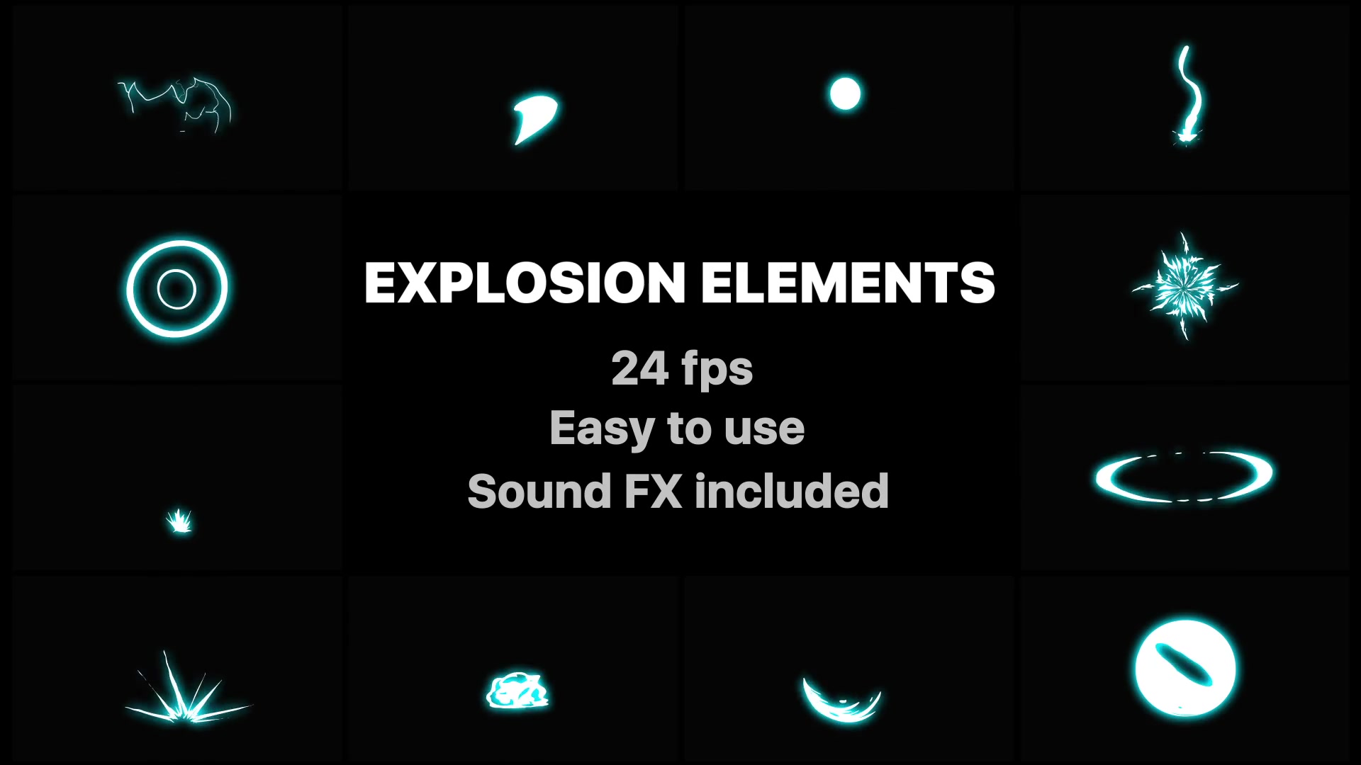 Energy Explosion Elements | DaVinci Resolve Videohive 32047488 DaVinci Resolve Image 3