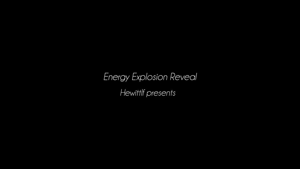 Energy Explosion Reveal Videohive 13921605 After Effects Image 1