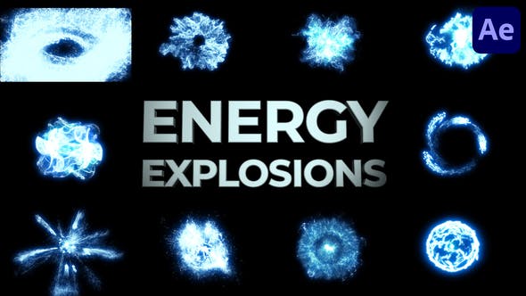Energy Explosions FX for After Effects - Download 38471474 Videohive