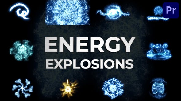 Energy Explosions Pack for Premiere Pro - Download Videohive 37984431