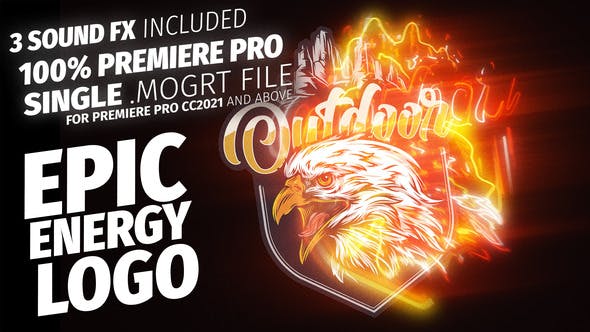 Energy Logo Reveal Mogrt - 37661120 Videohive Download