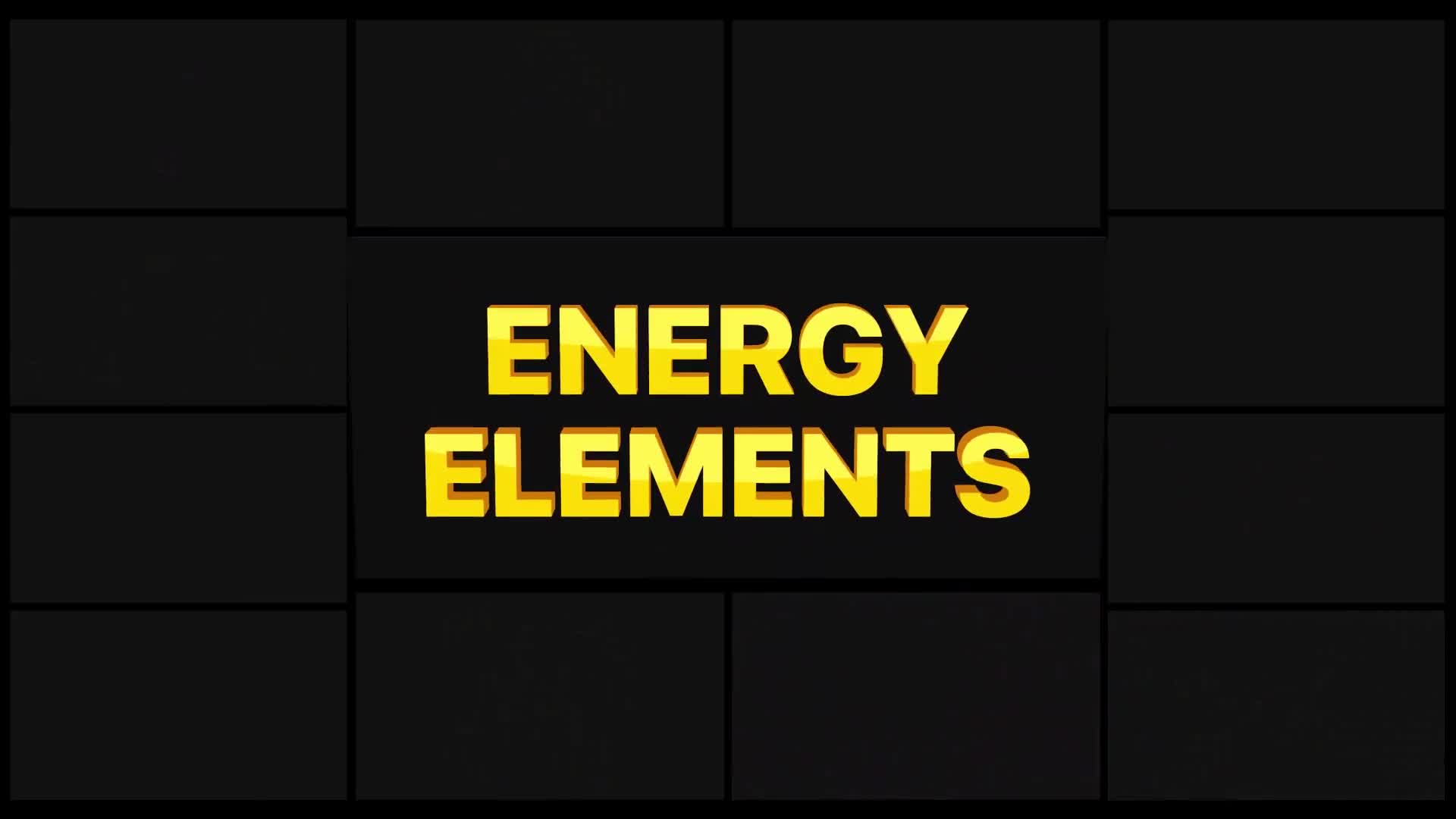 Energy Pack | After Effects Videohive 28963315 After Effects Image 1