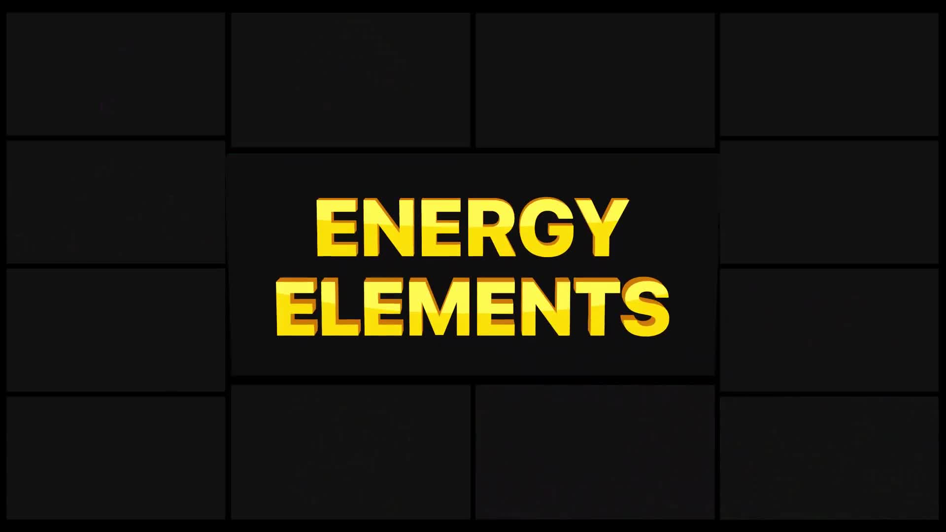 Energy Pack | FCPX Videohive 28968096 Apple Motion Image 1