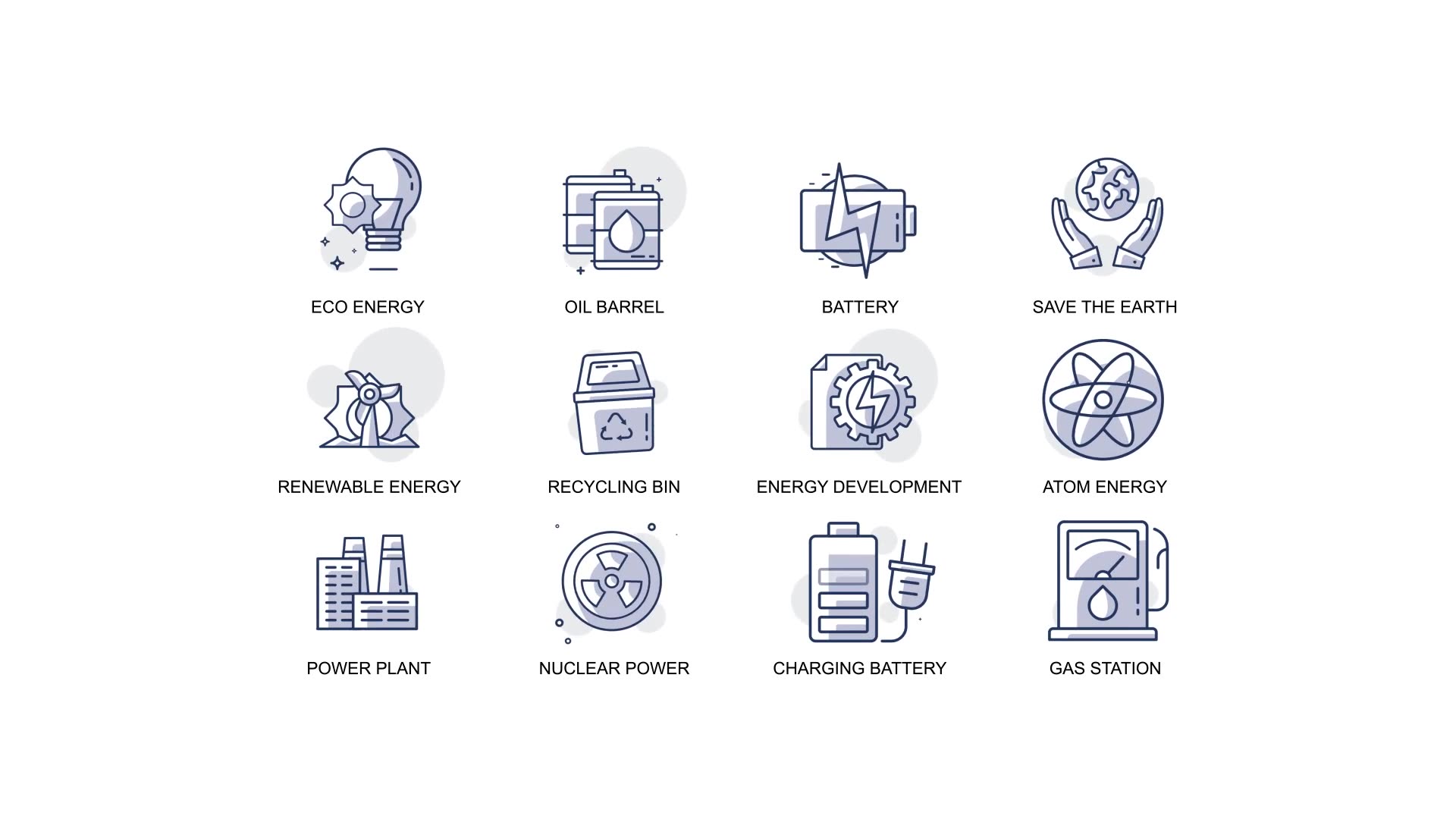 Energy & Power Animation Icons Videohive 32812300 After Effects Image 6
