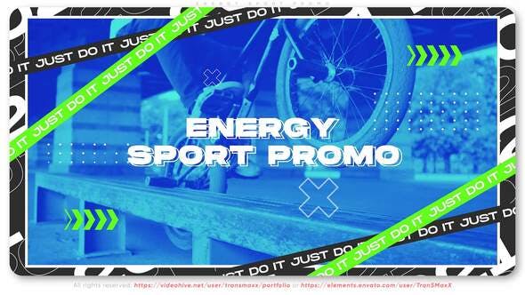 Energy Sport Promo | Bicycle - Videohive Download 32773857