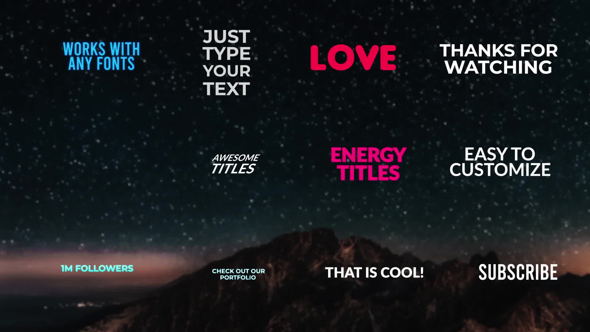 Energy Titles Pack | After Effects Videohive 30128033 After Effects Image 1
