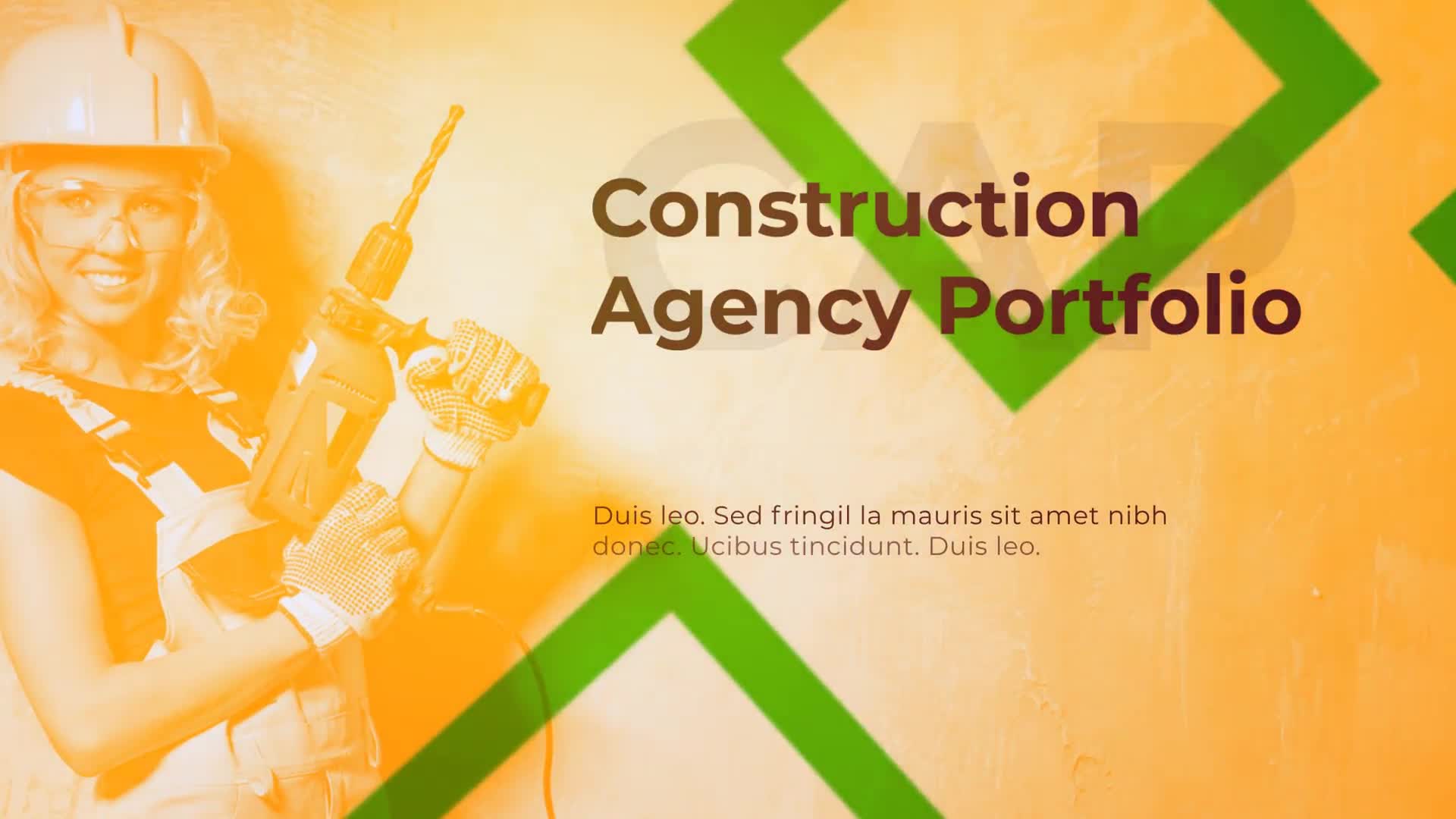 Engineering Presentation Construction Building Industry Videohive 23933626 After Effects Image 1
