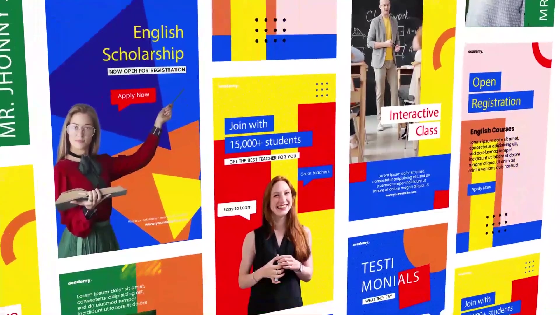 English Lessons Study Stories Instagram Videohive 31121330 After Effects Image 11