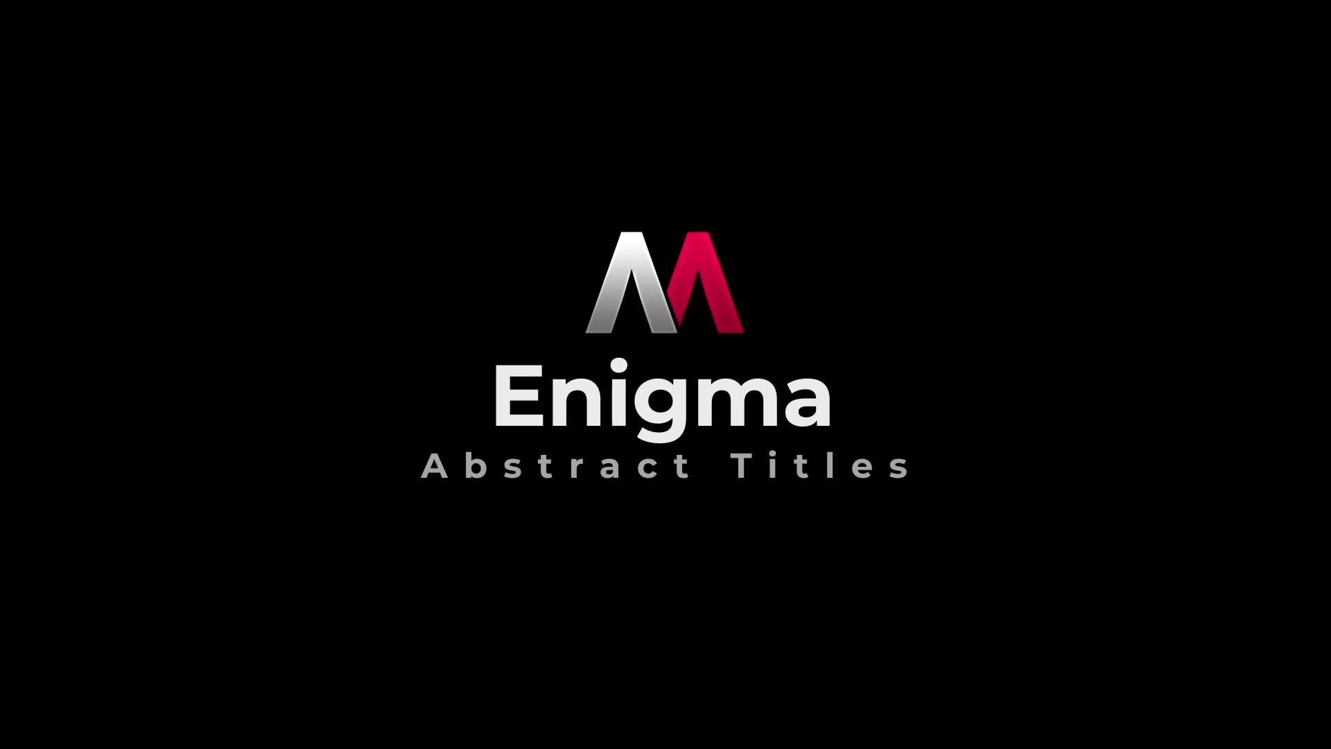 Enigma_Abstract Titles V4 Videohive 33547718 After Effects Image 1