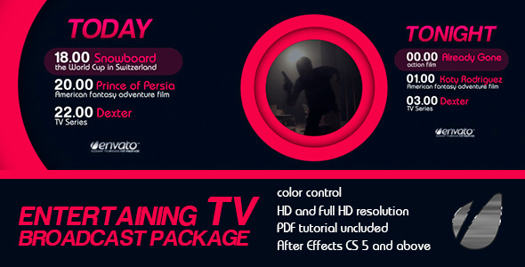 Entertaining TV Broadcast Package - Download Videohive 6278769