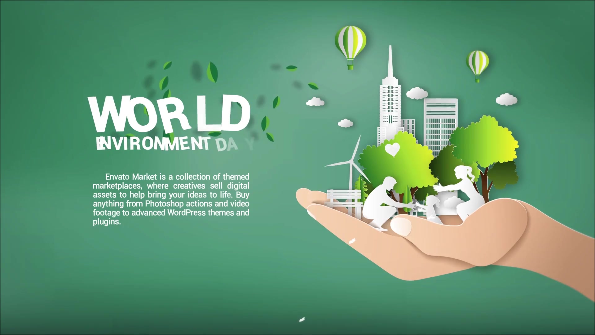 Environment Day Mogrt 28 Videohive 33573310 Premiere Pro Image 9